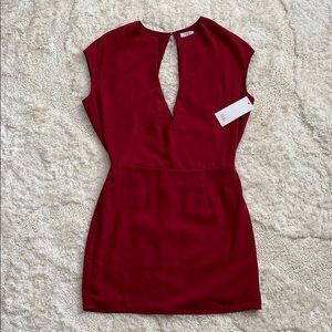 NWT Tobi Burgundy Mini Dress